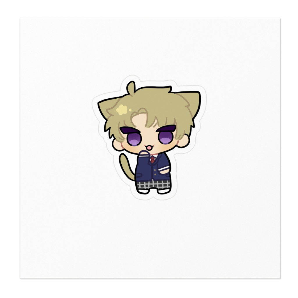 【「モブ」でも恋は可能ですか!?】 皇隼人 ステッカー