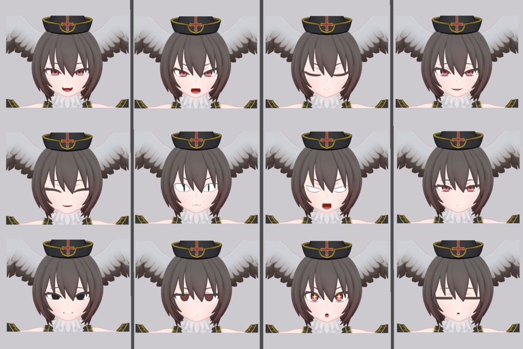 【オリジナル3Dモデル】ネフィリフ