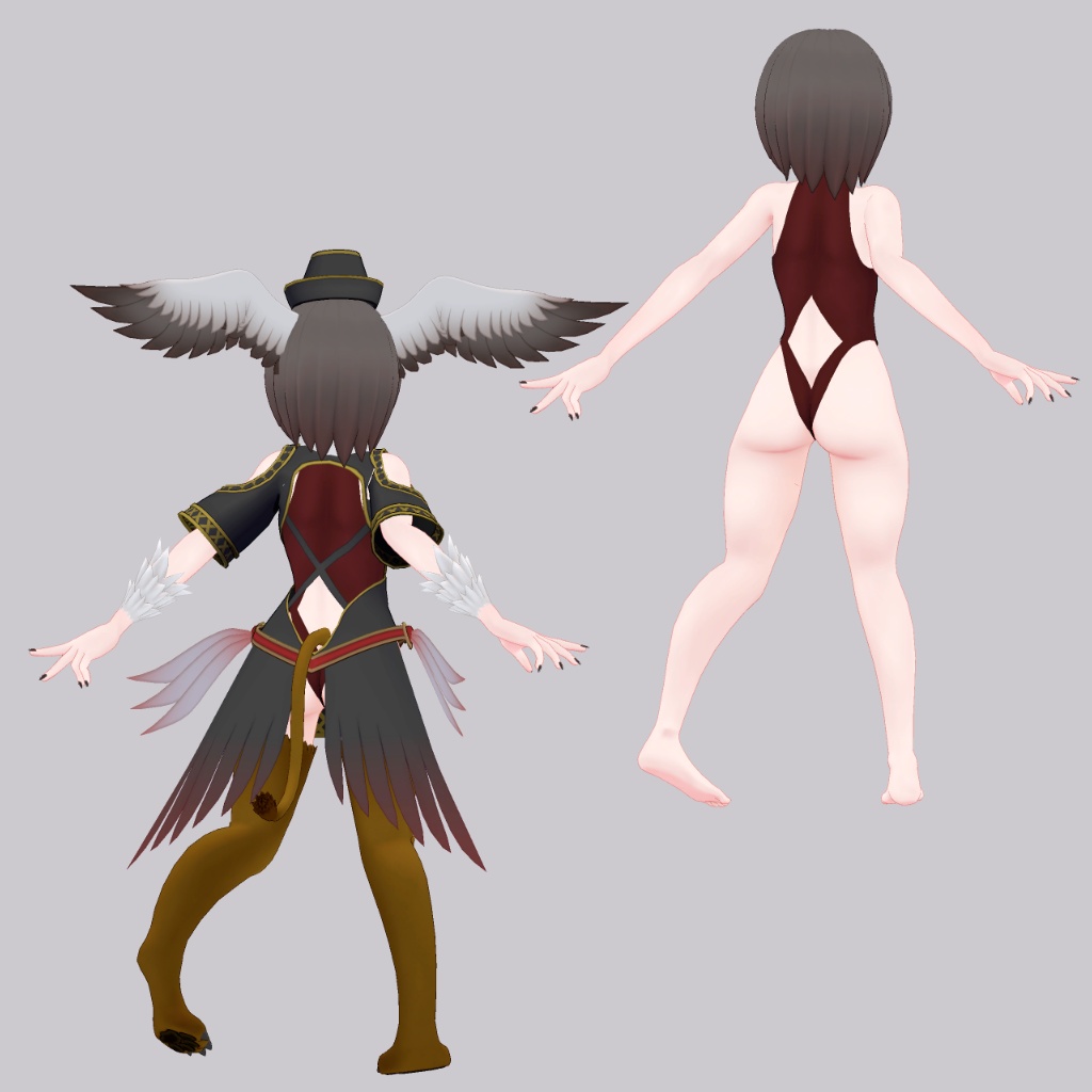 【オリジナル3Dモデル】ネフィリフ