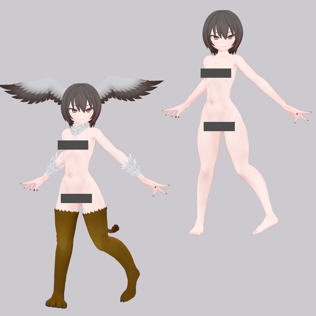 【オリジナル3Dモデル】ネフィリフ