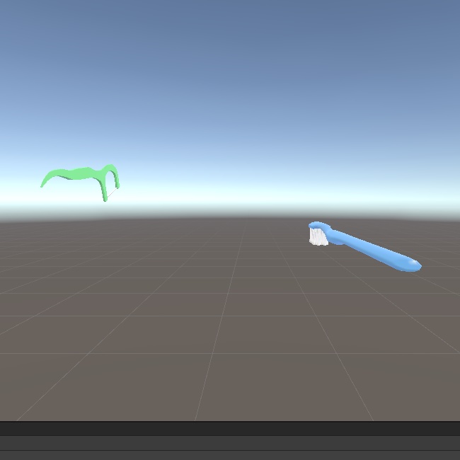 【3Dモデル】歯ブラシと糸ようじ【VRChat】#Marie_Merry