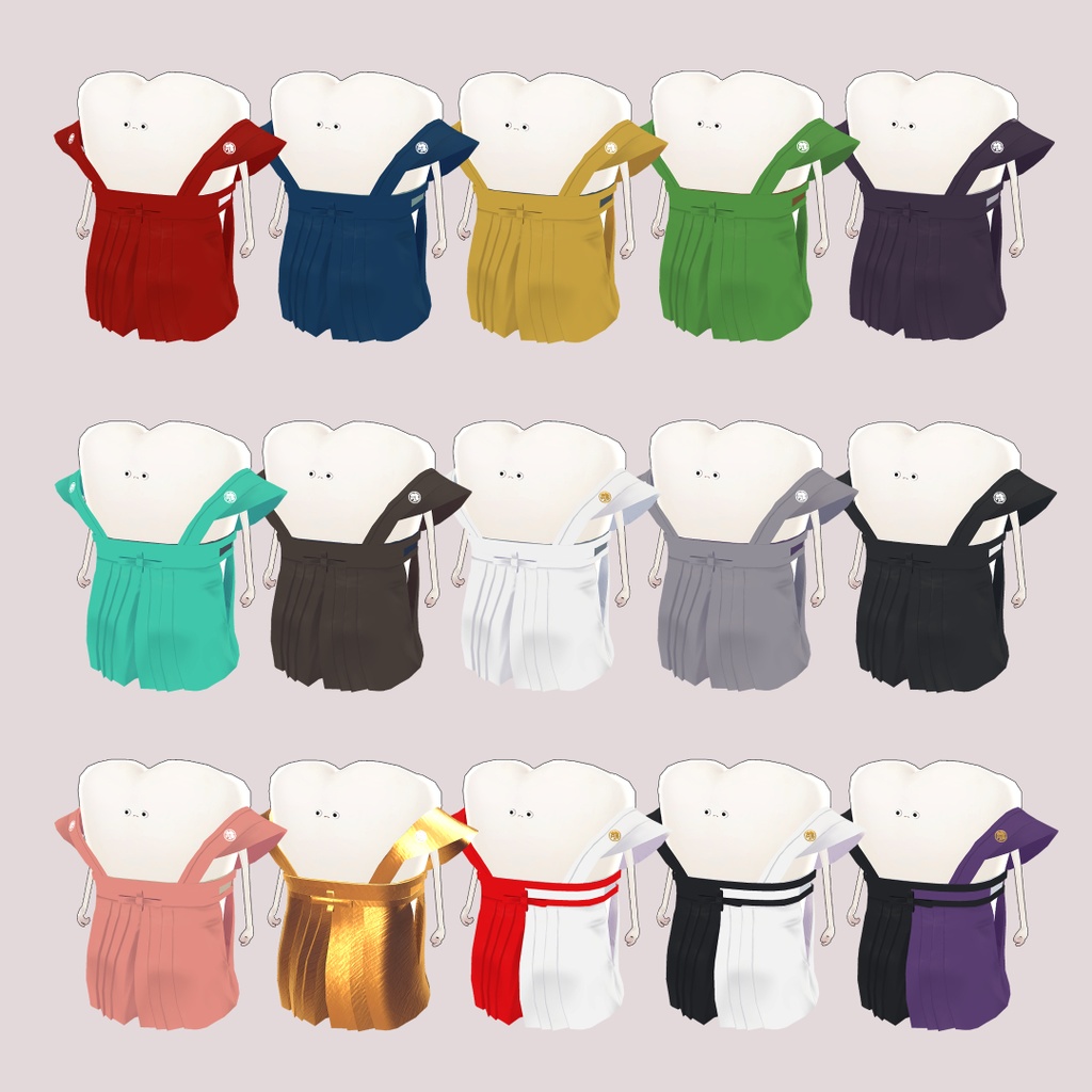 【歯専用衣装】奉行【VRChat】#Marie_Merry