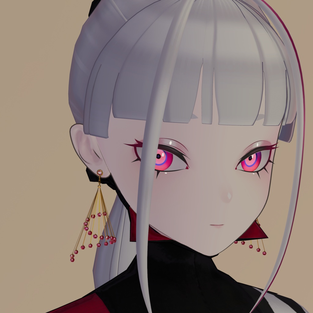 【4アバター対応】ジュエルピアス【揺れる】#Marie_Merry