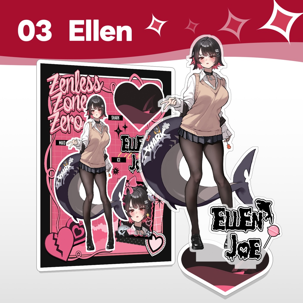 ゼンゼロ/ JK アクリルスタンド Acrylic stand