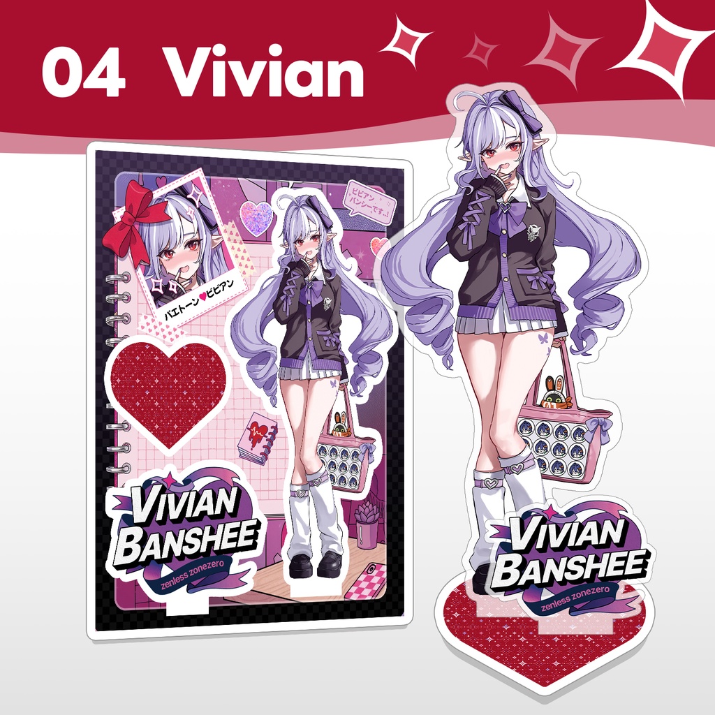 ゼンゼロ/ JK アクリルスタンド Acrylic stand