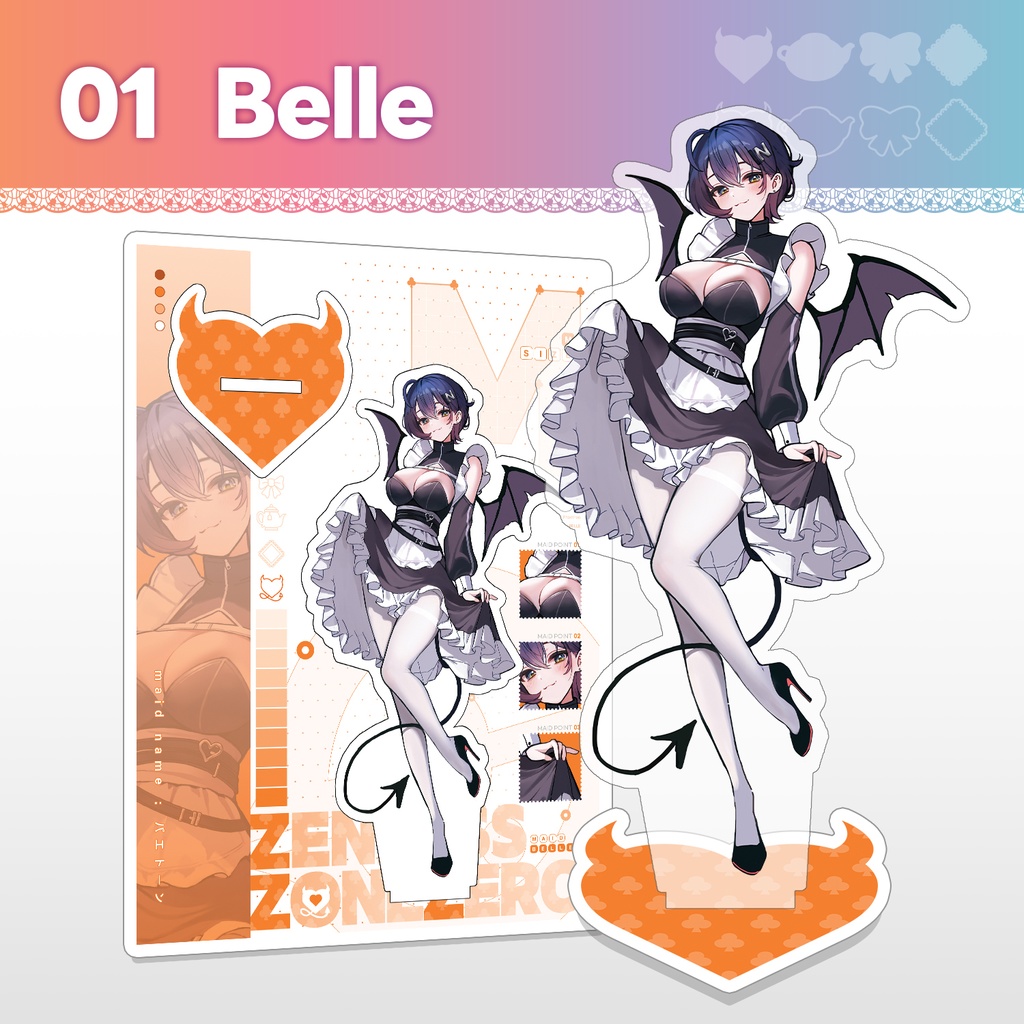 ゼンゼロ/ メイド ホログラムアクリルスタンド Acrylic stand