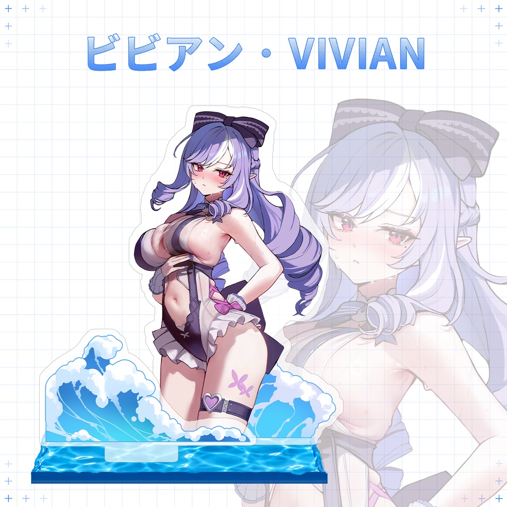 c108 zzzero ビキニアクリルスタンド