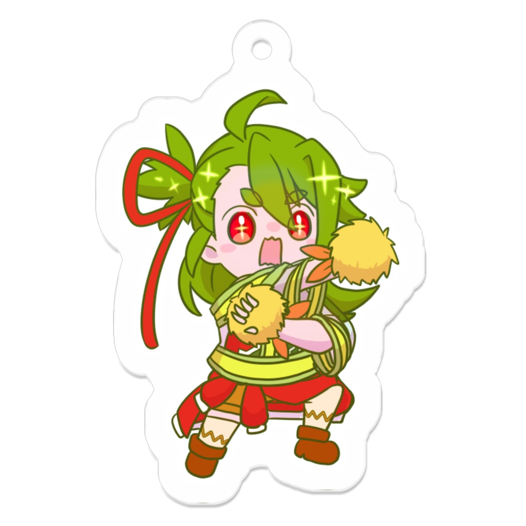 SDイラスト　アクリルキーホルダー