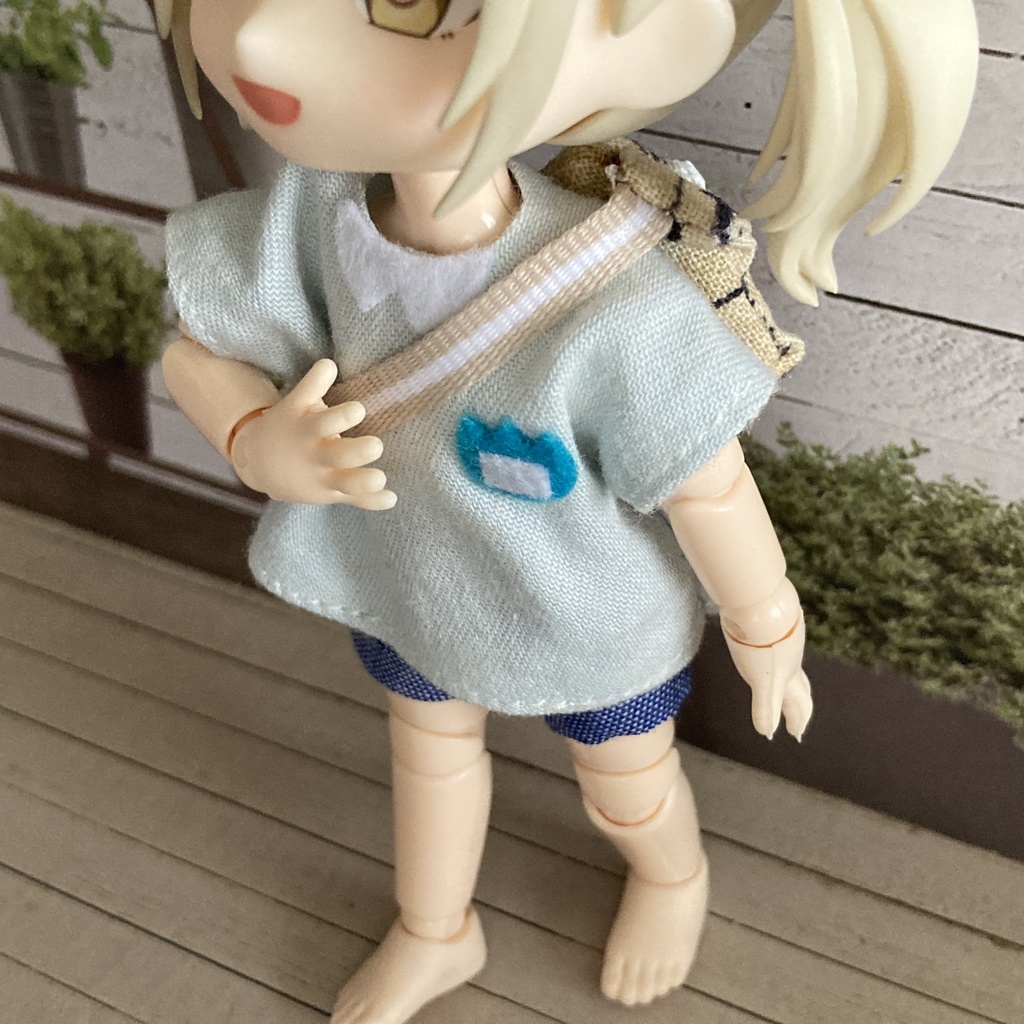 【10cmぬい・オビツ11】ボディバッグ
