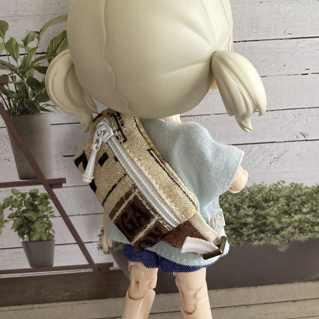 【10cmぬい・オビツ11】ボディバッグ