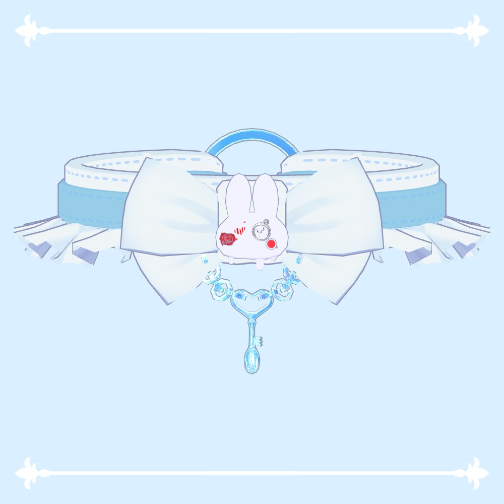 不思議の国のアリス風チョーカー