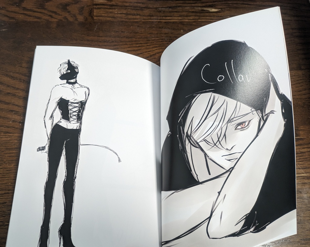 Collarイラスト本