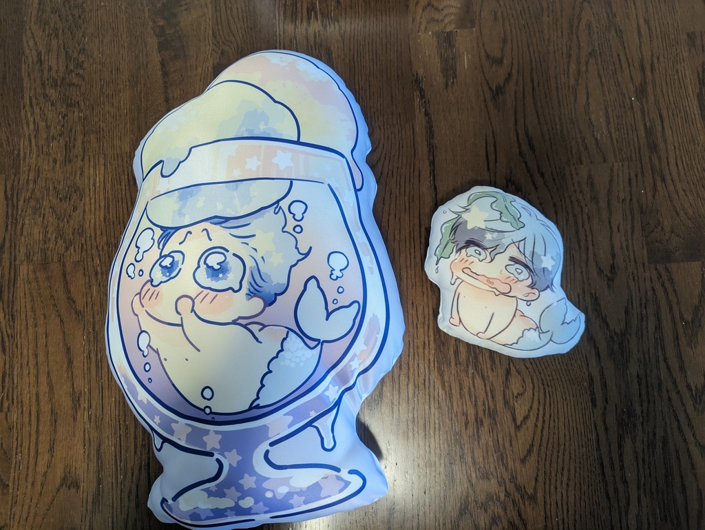 人魚ちゃんクッション
