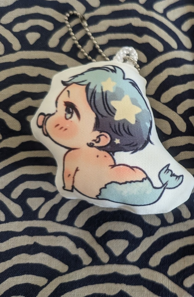 （単品）人魚ちゃんクッションストラップ各700円