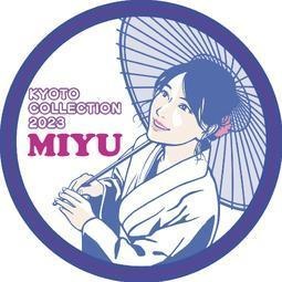 小町のmiyu京コレ記念ステッカー