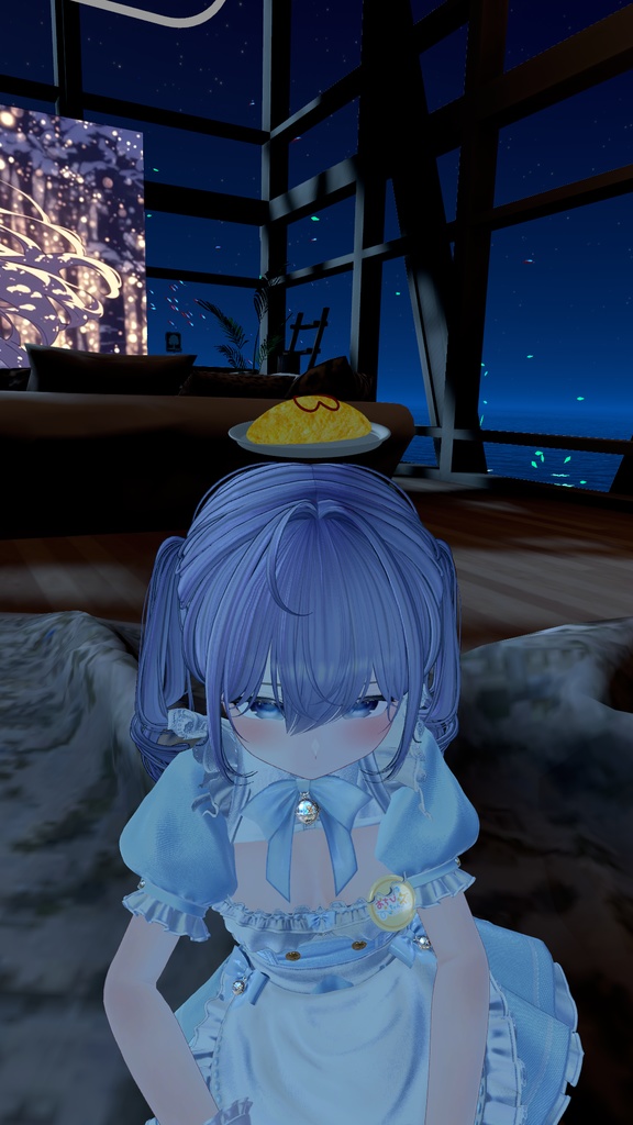 おいしそうなオムライスヘイロー