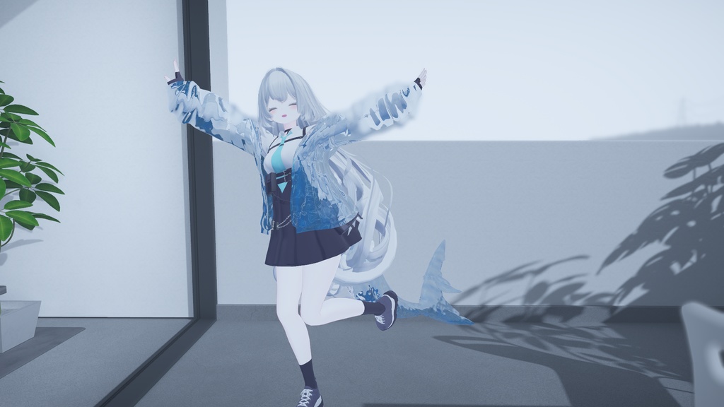 【簡単導入】流れる水マテリアル