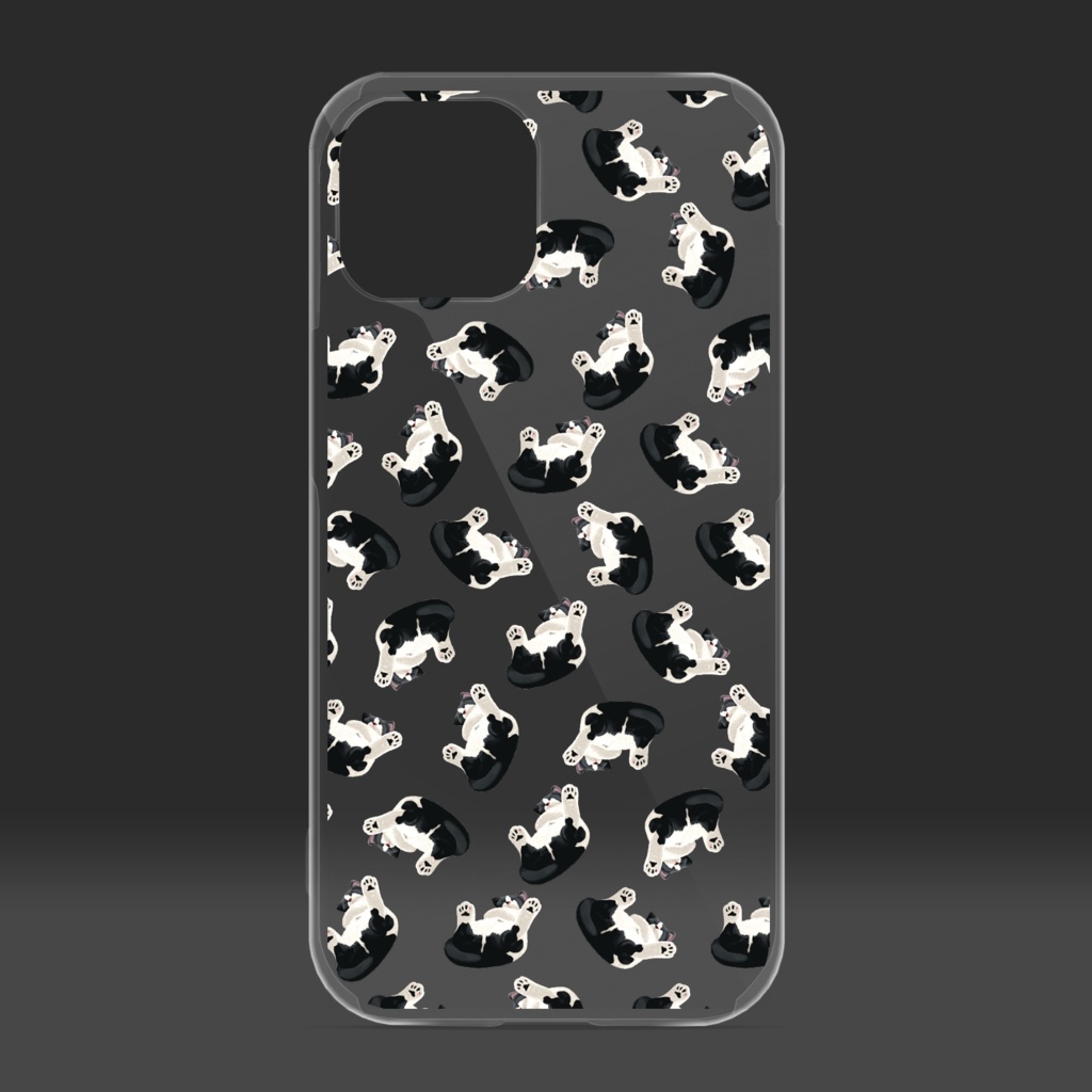 ∞ちょこちゃんクリアiPhoneケース