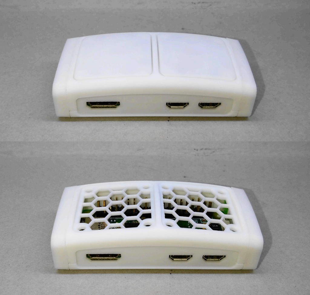 raspberry pi zero用のちょっと凝ったケース