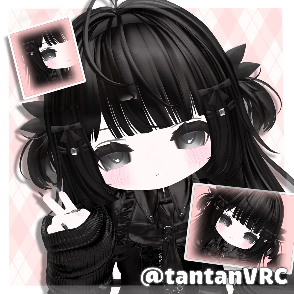 【Kipfel】Makeup/eyetexture/追加blendshapekey【キプフェル】