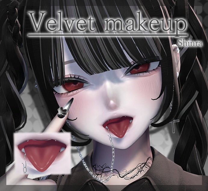 期間限定無料‼️【Shinra】Makeup/eyetexture【森羅】