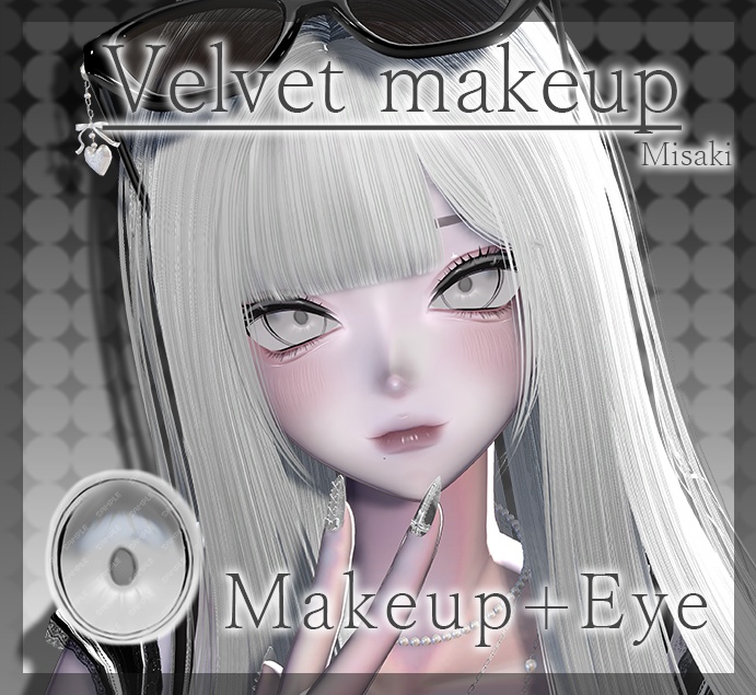 【Shinra/Misaki】Makeup/eyetexture【森羅/海咲】