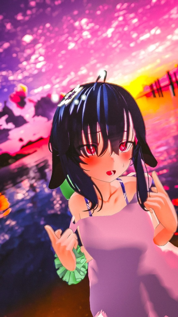 【ウユ/Uyoo】ワンピース クロス設定済み(外せるギミック付き)