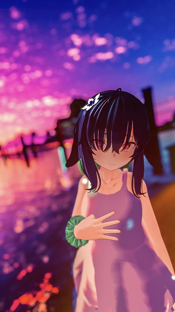 【ウユ/Uyoo】ワンピース クロス設定済み(外せるギミック付き)