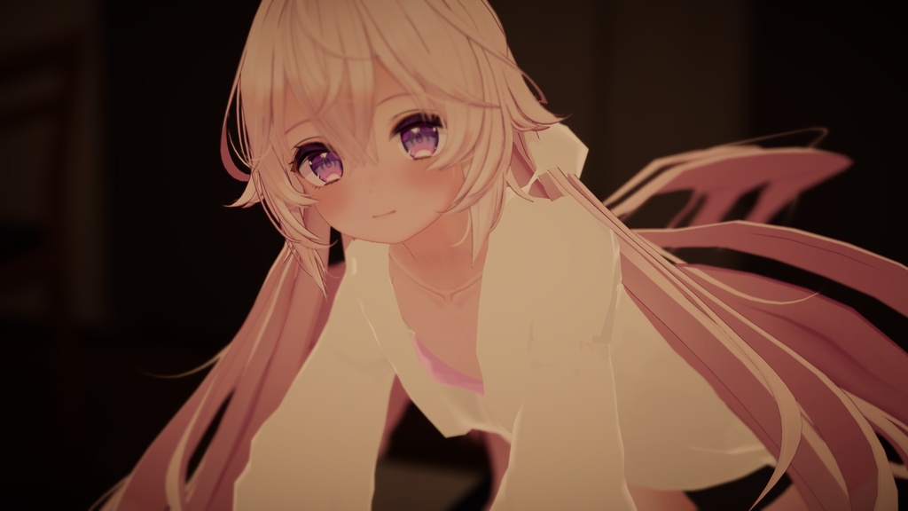 【ソラハ】パーカー下着セット(外せるギミック付き)モジュラアバター対応