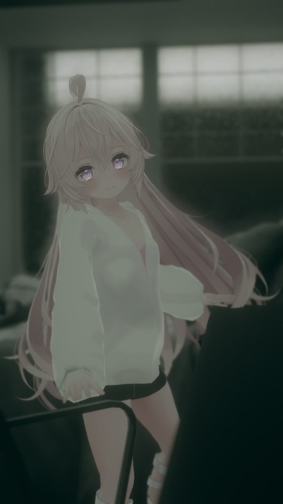 【ソラハ】パーカー下着セット(外せるギミック付き)モジュラアバター対応