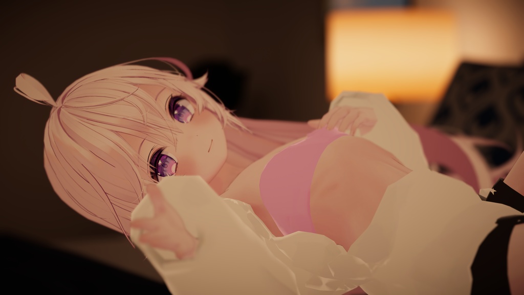 【ソラハ】パーカー下着セット(外せるギミック付き)モジュラアバター対応