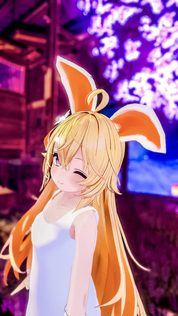 うさぎみみ（PhysBone対応で揺れる、つかめる）
