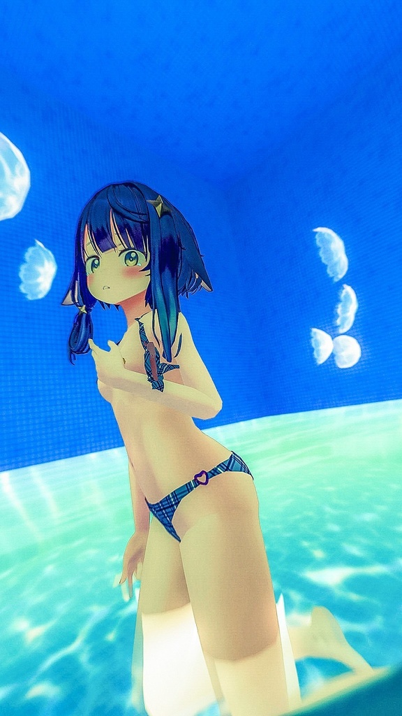 SOA専用胸がPBで揺れる!水着!(外せるギミック付き)