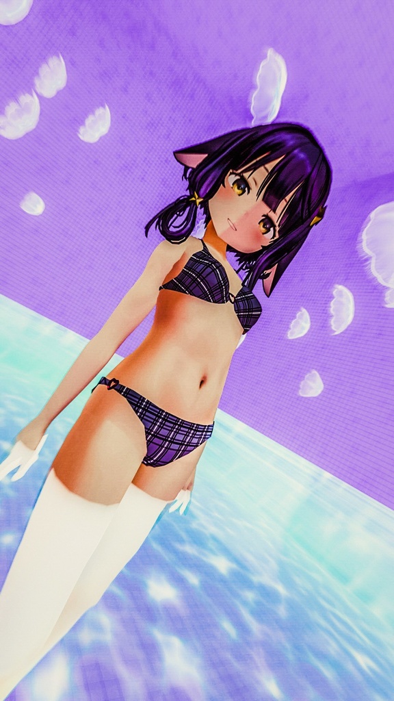 SOA専用胸がPBで揺れる!水着!(外せるギミック付き)