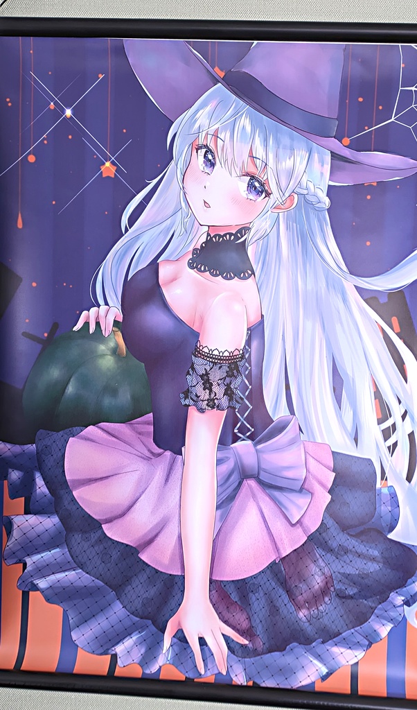 白髪魔女オリジナルキャラクタータペストリー