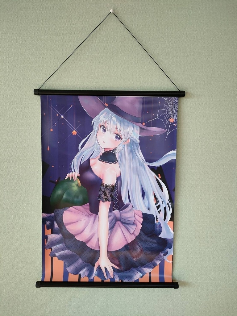 白髪魔女オリジナルキャラクタータペストリー