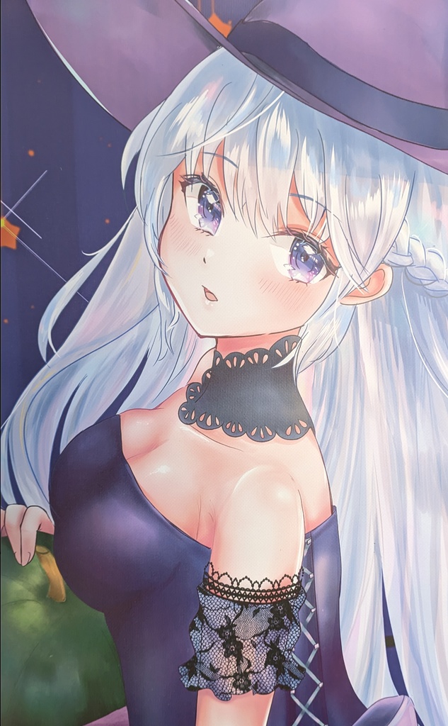 白髪魔女オリジナルキャラクタータペストリー