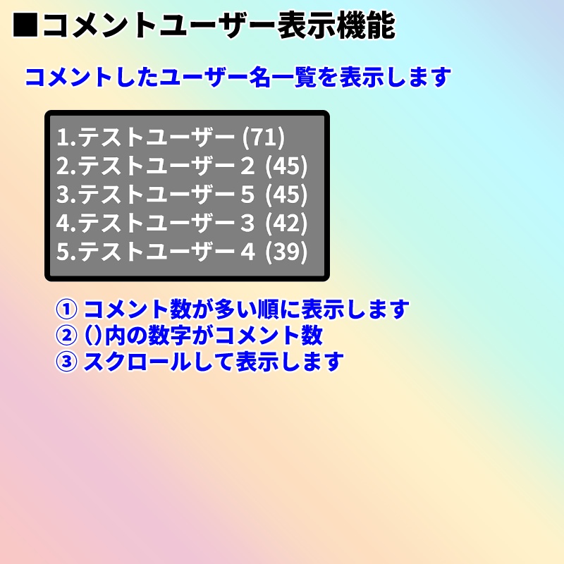【有料280円】YouTube Live配信用 コメントスピードメーター🌈(コメスピ🌈)わんコメ対応