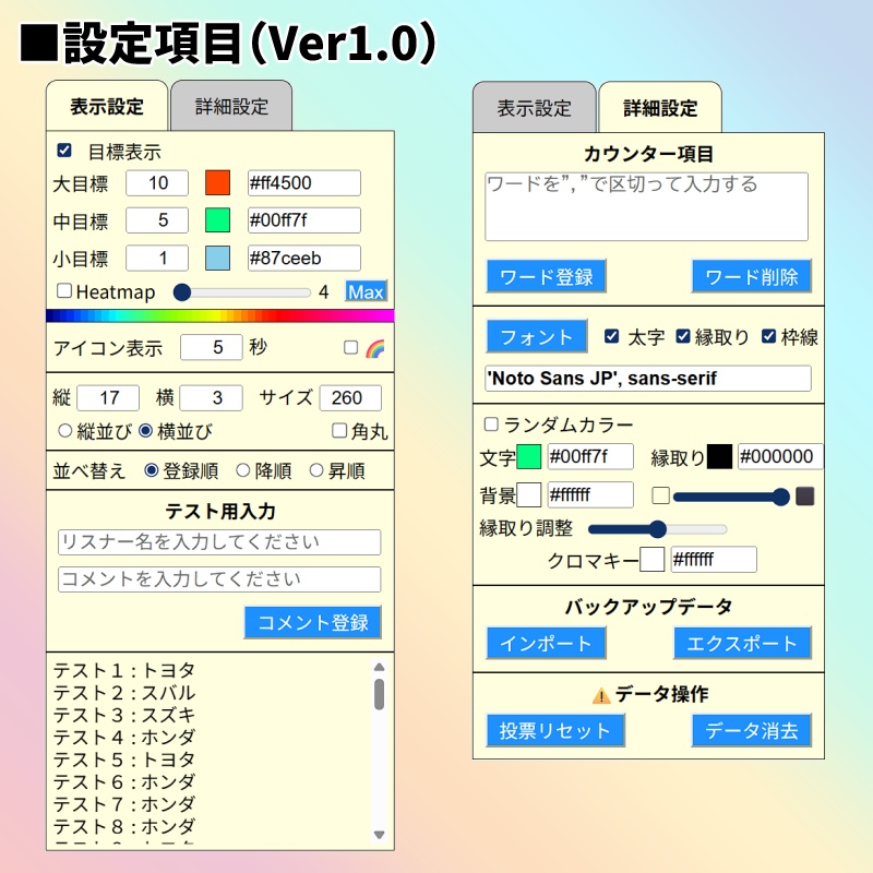 【有料280円】「チャットカウンター♾️」(わんコメテンプレート)