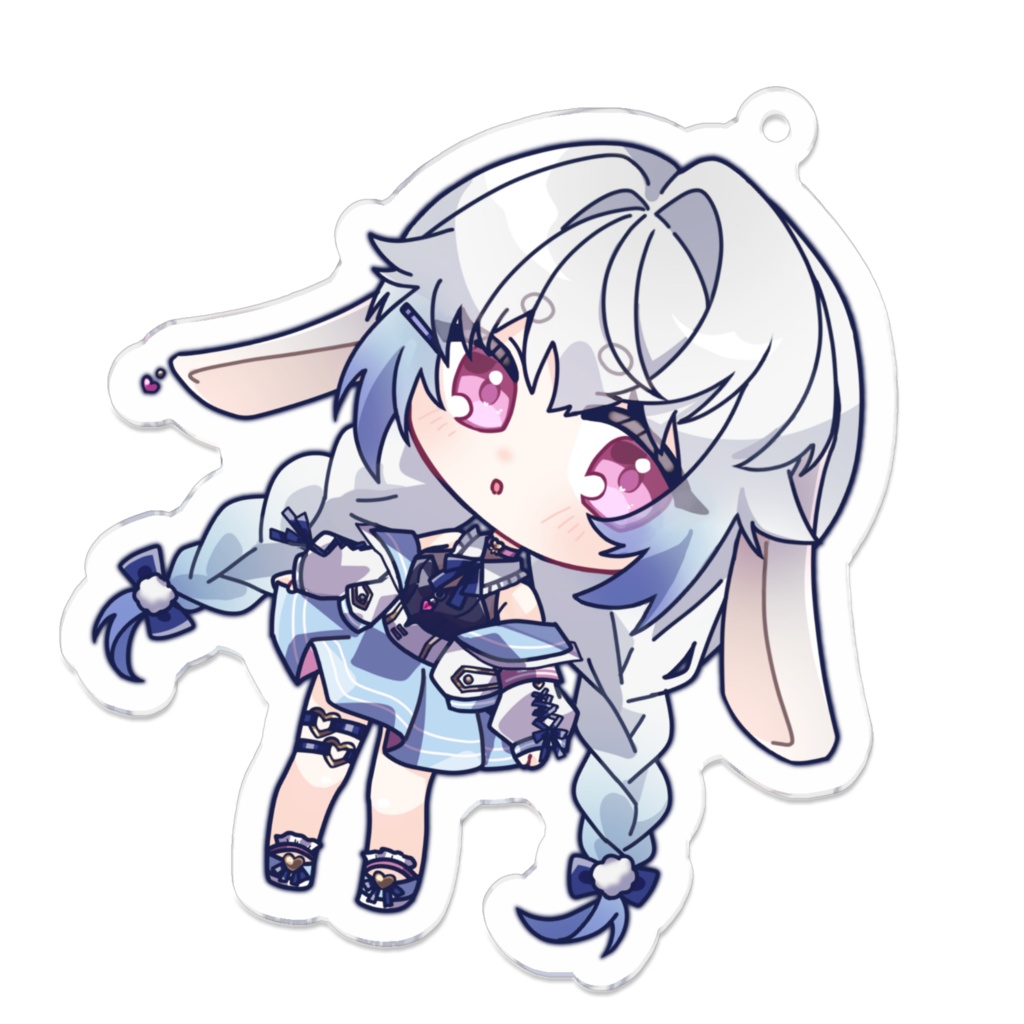 【常設】バニー衣装アクキー(70×70mm)【pixiv factory】