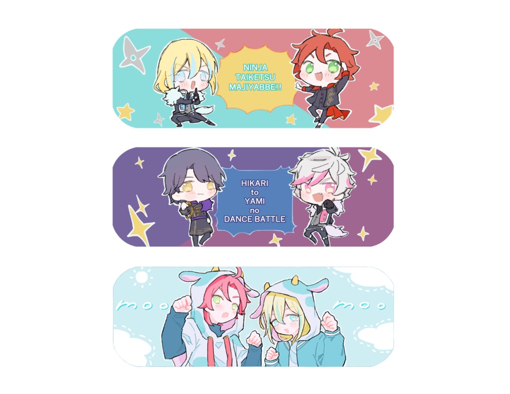 よこなが缶バッジ