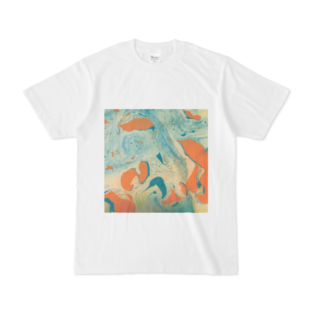 マーブルTシャツ
