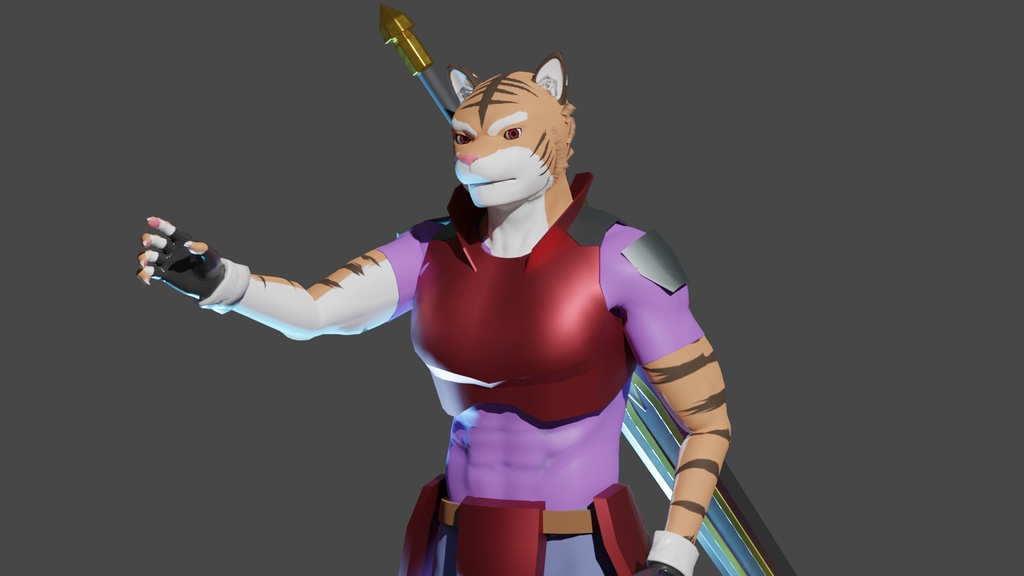 【Blender model】トレバー・ロウル