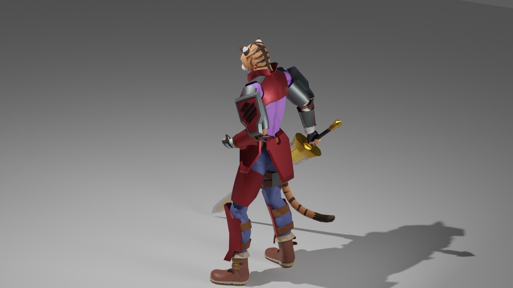 【Blender model】トレバー・ロウル