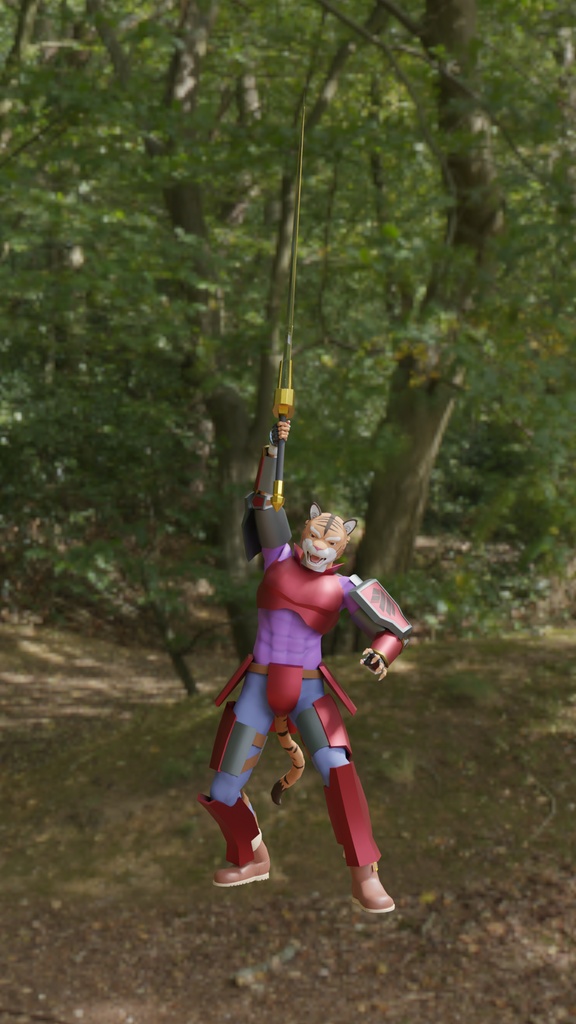 【Blender model】トレバー・ロウル