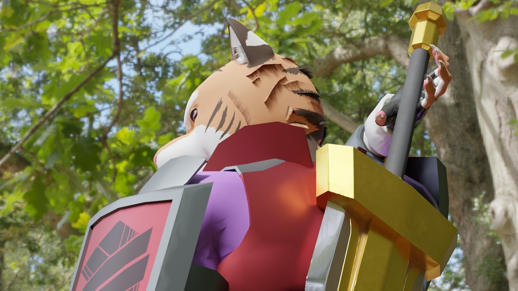 【Blender model】トレバー・ロウル
