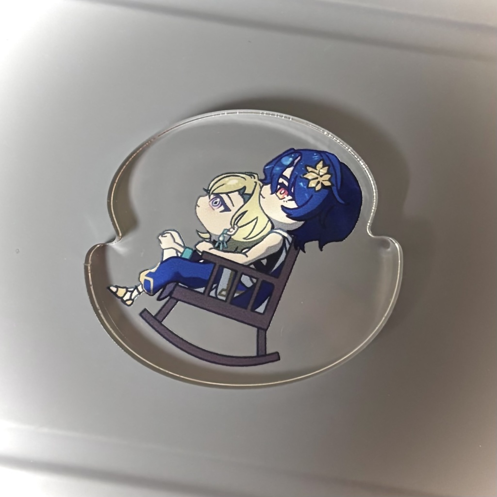 レイチュリ　ゆれるアクリルブロック