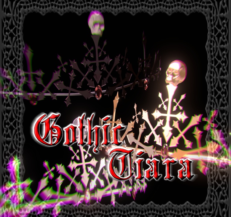 【ハロウィンセール中!】"Gothic Tiara"