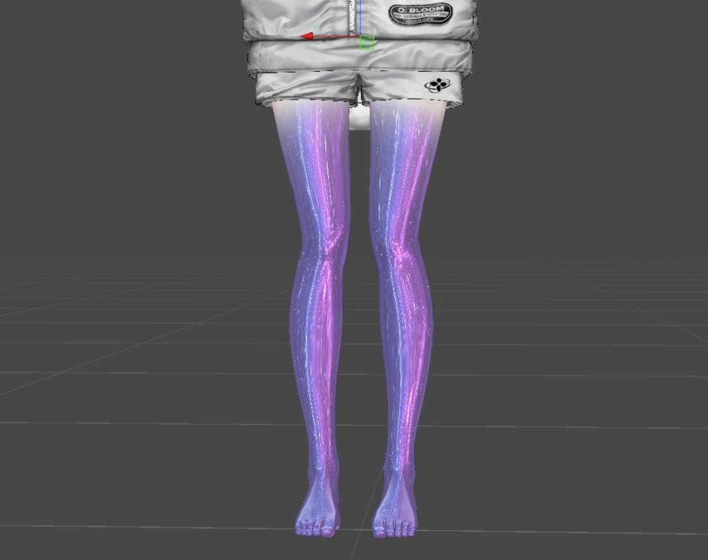 【Free】Milfy&Eku用 足透過Mask+Material