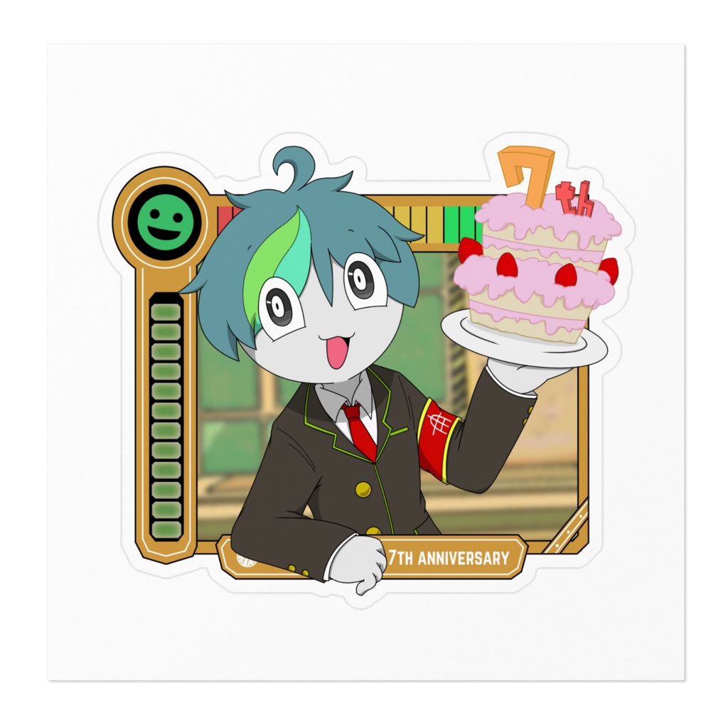 L6060支部7周年ステッカー